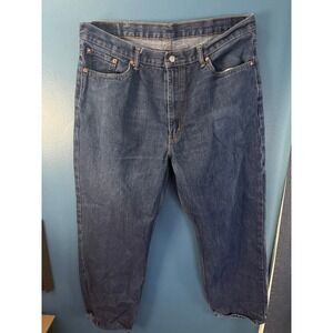 Levi Strauss‎ 550 Jeans Mens W40 L30 Dark Wash Relaxed Fit Denim Pants